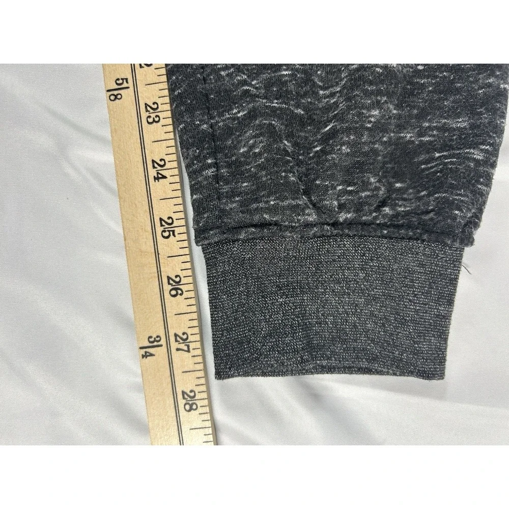 NBA Men's Joggers Sweatpants Sz L Dark Gray Sports Drawstrings Athleisure Wear
